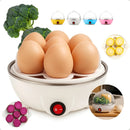 Aparelho Elétrico Cozedor de Ovos – Portátil a Vapor para Cozinha (110v/220v)