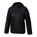 Jaqueta Masculina Puffer Peluciada com Capuz Removível