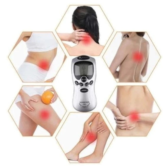 Aparelho Estimulador Muscular para Fisioterapia e Acupuntura Elétrica Portátil