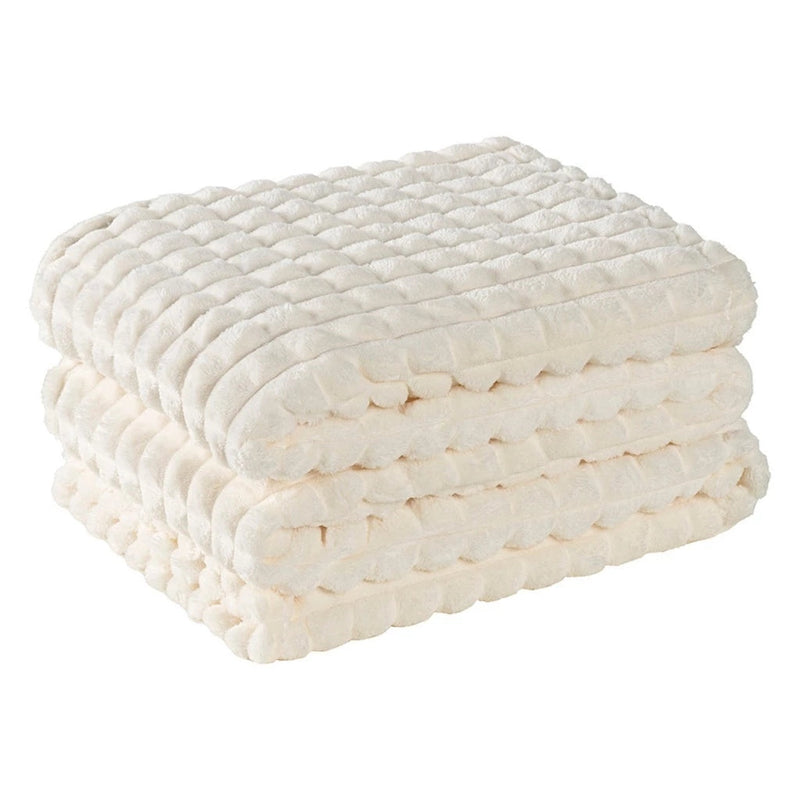 Cobertor Grosso Queen Fluffy Aveludado 320g/m²