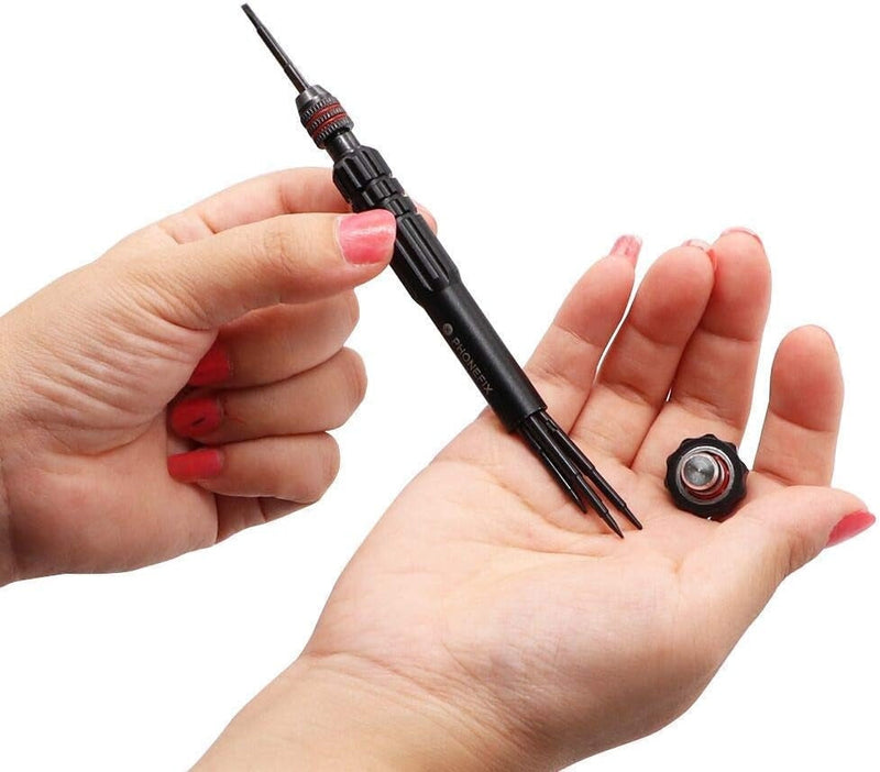 Kit de Chaves de Precisão 12 em 1 – Ferramentas para Manutenção de Celulares, iPhone, Notebooks e Eletrônicos